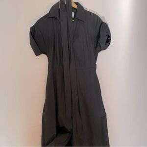 Brochu Walker The Fia belted shirtdress silhouette dress